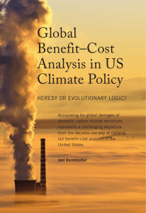 Global Benefit–Cost Analysis in US Climate Policy