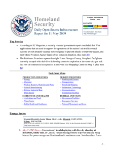 Homeland Security Daily Open Source Infrastructure Report for 11 May 2009