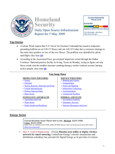 Homeland Security Daily Open Source Infrastructure Report for 5 May 2009