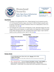 Homeland Security Daily Open Source Infrastructure Report for 4 May 2009