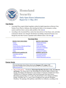 Homeland Security Daily Open Source Infrastructure Report for 11 May 2011