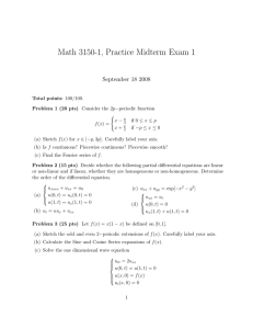 Math 3150-1, Practice Midterm Exam 1 September 18 2008