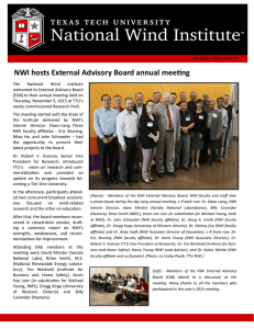 NWI hosts External Advisory Board annual meeting