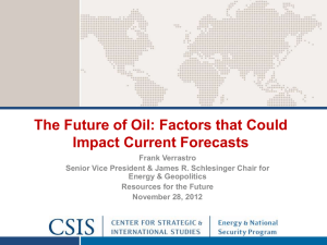 The Future of Oil: Factors that Could Impact Current Forecasts