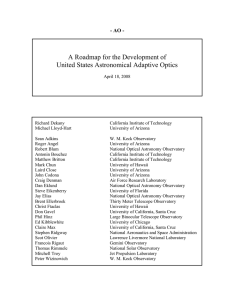 A Roadmap for the Development of United States Astronomical Adaptive Optics