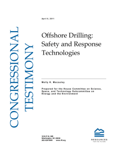 : Offshore Drilling Safety and Response Technologies