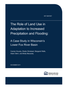 The Role of Land Use in Adaptation to Increased Precipitation and Flooding:
