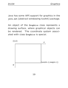 In104 Graphics Java has