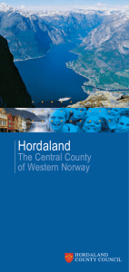 Hordaland The Central County of Western Norway