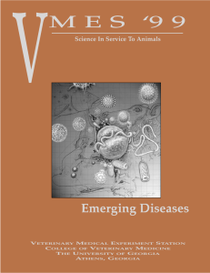 V M E S  ‘9 9 Emerging Diseases