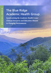 The Blue Ridge Academic Health Group