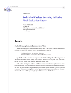 Results Berkshire Wireless Learning Initiative Final Evaluation Report