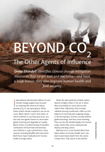 Beyond Co 2 the other Agents of influence