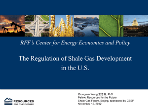 The Regulation of Shale Gas Development in the U.S.