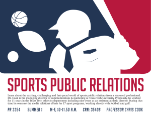 SportS Public Relations