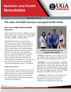 Newsletter Nutrition and Health
