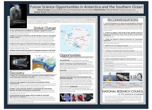 Future Science Opportunities in Antarctica and the Southern Ocean RECOMMENDATIONS