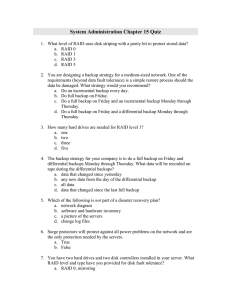 System Administration Chapter 15 Quiz