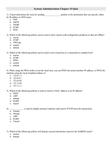 System Administration Chapter 19 Quiz