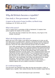 Why did Britain become a republic? - What is this source?