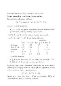 More inequality results on option values . Absence-of-arbitrage proofs: