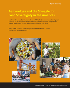 Agroecology and the Struggle for Food Sovereignty in the Americas