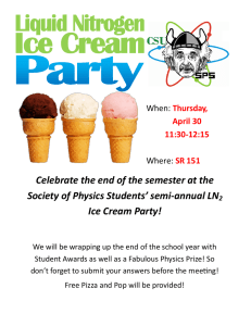 Celebrate the end of the semester at the  Ice Cream Party!