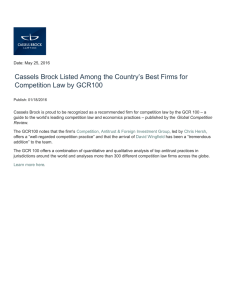 Cassels Brock Listed Among the Country’s Best Firms for