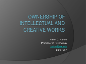 Helen C. Harton Professor of Psychology Baker 357