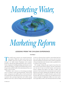 Marketing Water, Marketing Reform T