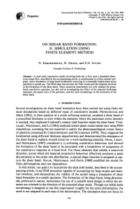 International Journal of Plasticity, Vol. 10, No. 5, pp. ... Copyright ©  1994 Elsevier Science Ltd