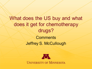 What does the US buy and what drugs? Comments