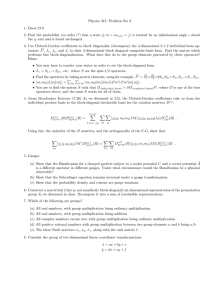 Physics 315: Problem Set 3 1. Desai 27.6