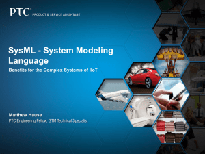SysML - System Modeling Language Benefits for the Complex Systems of IIoT