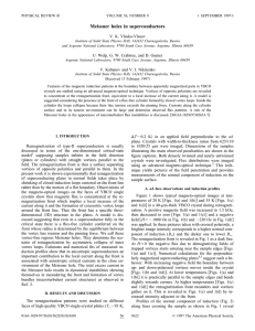 Meissner holes in superconductors V. K. Vlasko-Vlasov