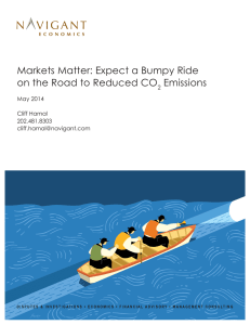 Markets Matter: Expect a Bumpy Ride Emissions