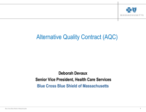 Alternative Quality Contract (AQC)