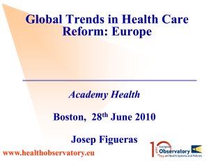 Global Trends in Health Care