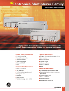 Fiber Optic Multiplexers Highly reliable fiber optic telecommunications multiplexers for