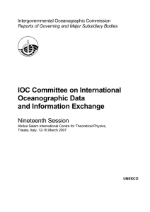 IOC Committee on International Oceanographic Data and Information Exchange