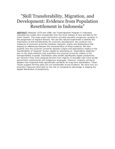 &#34;Skill Transferability, Migration, and Development: Evidence from Population