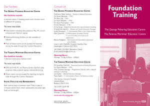 Foundation Training Contact Us Our Facilities