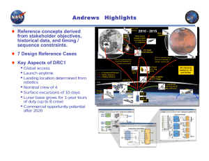 Andrews  Highlights  Reference concepts derived from stakeholder objectives,