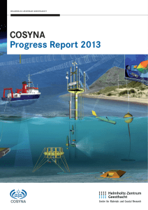 COSYNA Progress Report 2013