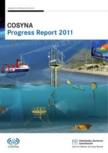 COSYNA Progress Report 2011