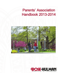 Parents’ Association Handbook 2013-2014