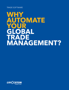 Why AutomAte your GlobAl