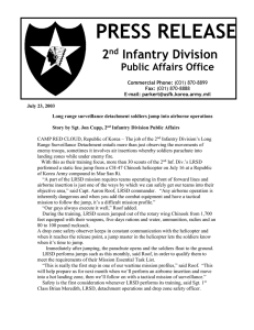 PRESS RELEASE 2 Infantry Division Public Affairs Office