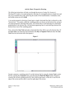 Activity Sheet: Perspective Drawing  The Geometer's