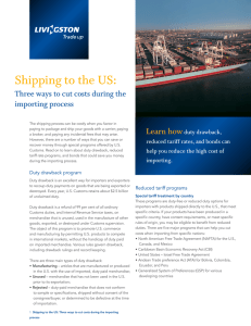 Shipping to the US: Learn how